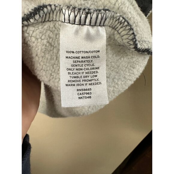 Melrose & Market Women's Gray Sweatshirt Size small short sleeve hooded cotton - Picture 4 of 6